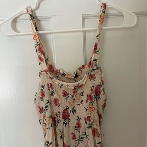 pretty floral tank top